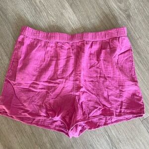 Target Women's High Waist Shorts - Pink